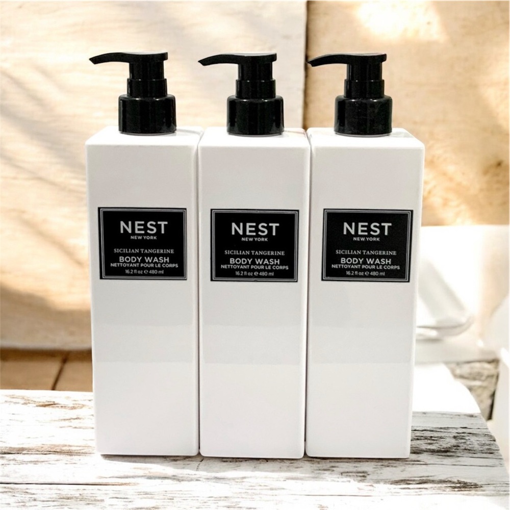 (3 PACK) BODY WASH SICILIAN TANGERINE🍊 NEST FRAGRANCE (3 PACK) 480ml/16.2fl.Oz